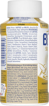 BEBA Nestlé BEBA SUPREME 1 Modermælkserstatning: Drikkeklare flasker med Omega 3, 1 pakke (1 x 200 ml)