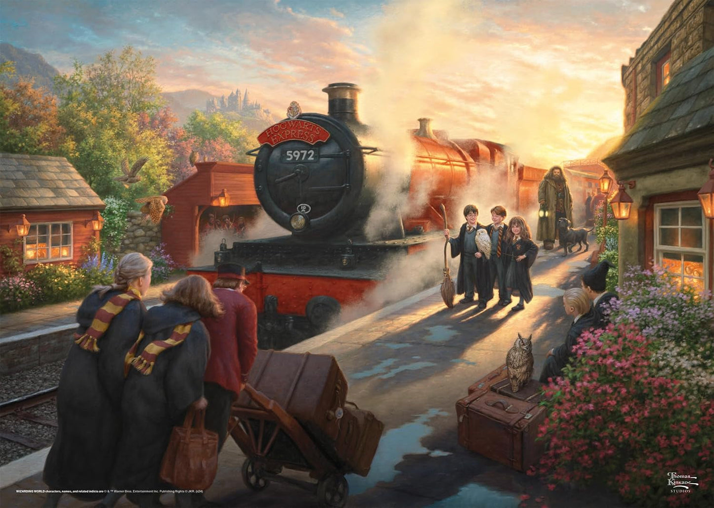 Wizarding World Harry Potter Hogwarts Express Puslespil Naty Shop