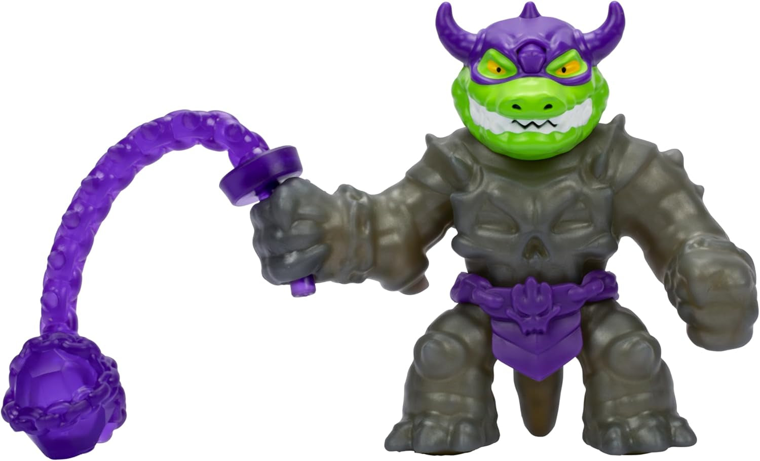 Heroes of Goo Jit Zu Stretch Strikers Deluxe Hero Pack Rock Jaw Strækbar actionfigur med 20+ seje kampudstyr Actionfigurer Naty Shop Standardtitel