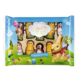 Lindt små påskevenner med chokolade | 2 x 100g | 10 sjove Lindt påskevenner | Fin dobbelt mælkecreme i alpin mælkechokolade | Påskeæg til børn | Gave af chokolade