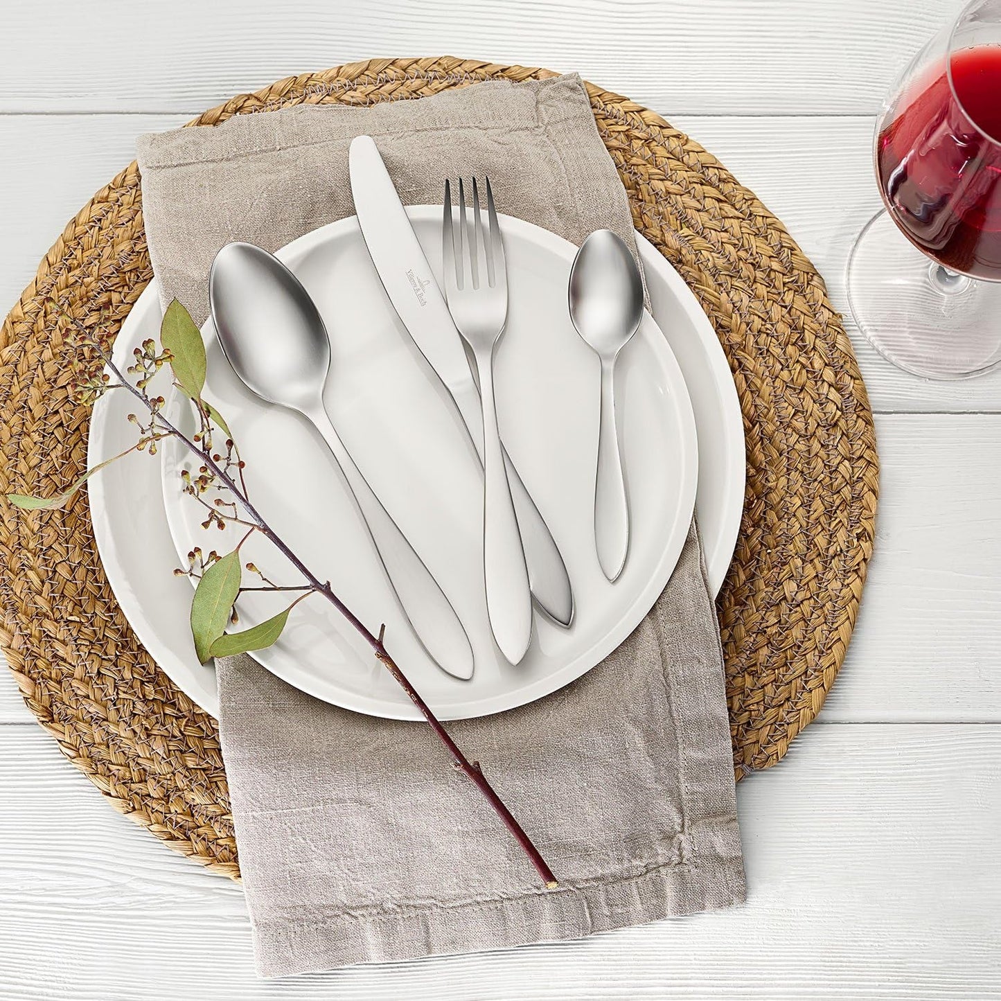 Villeroy And Boch Arthur Bestik til 6, 24 stykker, rustfrit stål Køkken Naty Shop