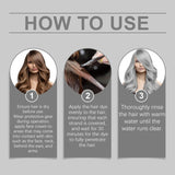 2-i-1 Natural Essence Extract Silver Hårfarve, Detroit Rain Silver Hårfarve, Metallisk Sølv Hårfarve, Sølv Hårfarve til mørkt hår, Sølv Hårfarve, Permanent Hårfarve (1 stk) Naty Shop Hårfarve