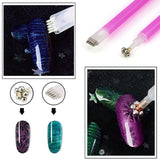 Nail Art Werkzeug Magnetstift, 10 Stück Nagel Magnet Stick Tool Set, Nagel Magnet Stift Og Starker Magnet Lager Punktierungsstifte Für DIY 3D Magnetics Katzenauge UV Gel Polnisch Nagel Kunst