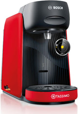 Bosch Tassimo finesse TAS162E kapsel espressomaskine, 70 drinks, mere intens kaffe med et tryk på en knap, automatisk sluk, bæredygtig, perfekt dosering, 1400 W, sort/sort