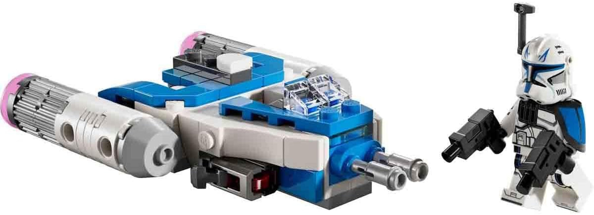 LEGO Star Wars Kaptajn Rex Y-Wing Microfighter Byggeklodser Samleobjekt Rumskib gaveidé til drenge og piger i alderen 6+ 75391 Byggesæt Besuche den LEGO-Store
