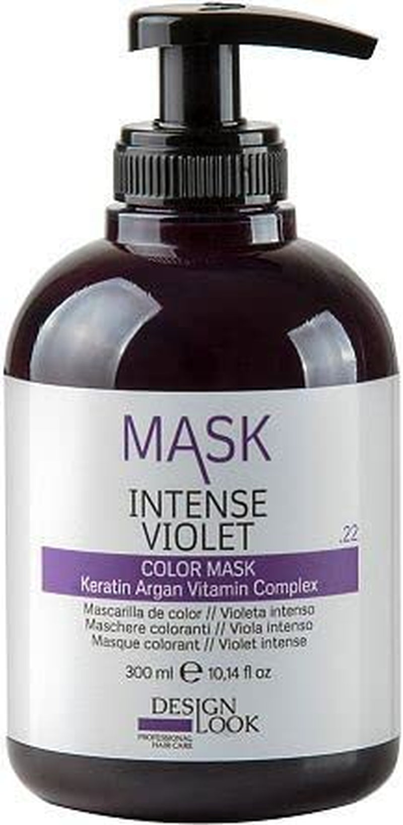 Farvemaske Intensiv Violet ,22-300 ml - Forfriskende og farvepleje Hårmaske Naty Shop Standardtitel