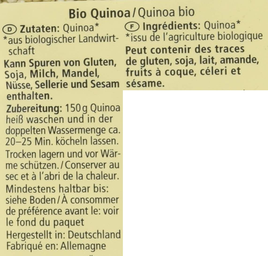 Økologisk quinoa, 500 g