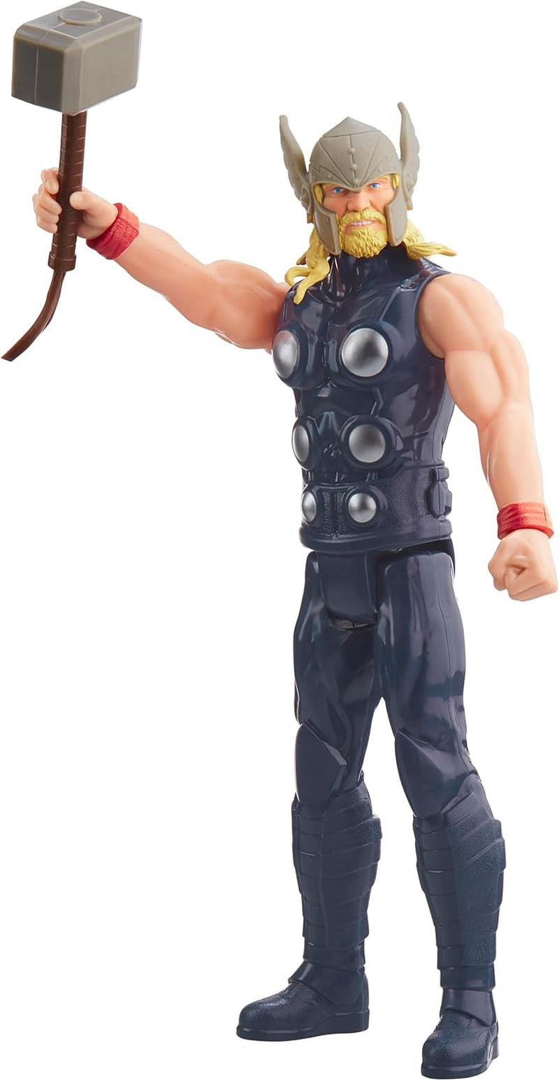 Marvel Avengers Titan Hero Series Blast Gear Thor Action Figur 30 cm Stort legetøj til børn fra 4 år og opefter Action Figurer Naty Shop