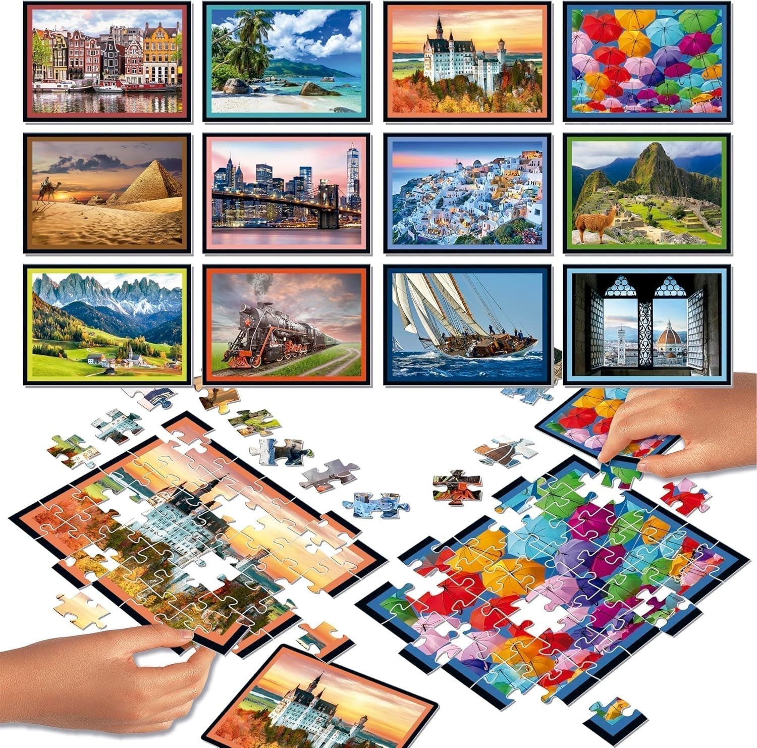 Educa - Puslespil Battlescapes. En autentisk kamp mellem brikkerne | Vær den første til at fuldføre puslespillet for at blive vinderen. Fra 7 år (20121) Puzzle Naty Shop
