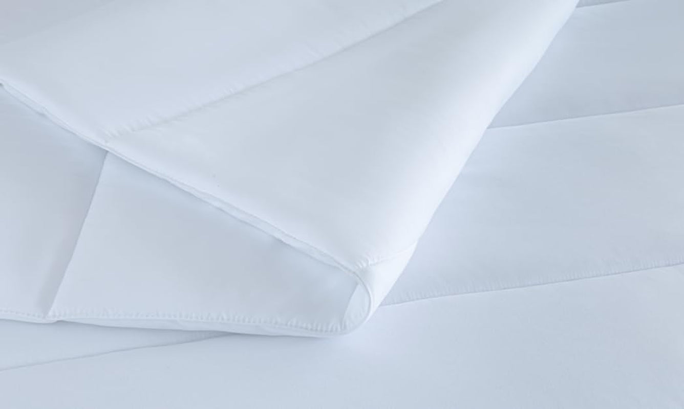 Tæppe, quilt 3001 lavet af anti-mide fiber, efterår-vinter, 300 G/M², hvid (alle størrelser tilgængelige) (seng 105/120-180 X 220 Cm) Dyner og dyner Naty Shop