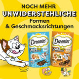 DREAMIES SHAKE UPS Multivitamin Seafood Festival Kattegodbidder i portionsposer - 55 g (6 poser)