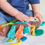 Bright Starts Barnelegetøj Dovendyr - med Rangle, Spejl og Taggie Loops Babylegetøj Naty Shop