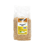Økologisk italiensk Bulgur 5 kg, fuld hvede, hård hvede, revet hvede, ideel til fremstilling af tabbouleh og orientalske retter, praktisk format