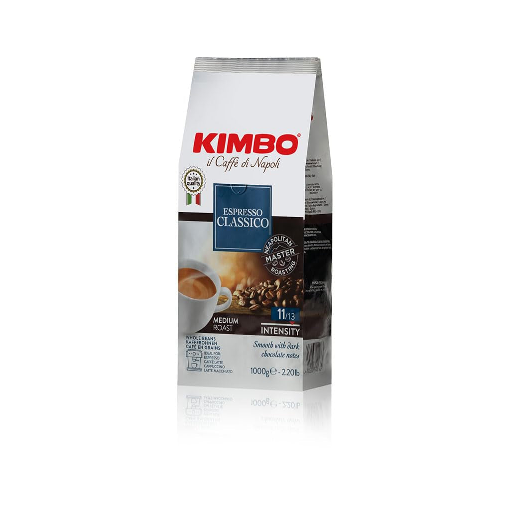 Espresso Classico ganze Kaffeebohnen, medium Röstung, 1 kg pose