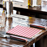 Tork Bistrored frokostserviet, 1/4-fold, 1 lag, 33 cm × 33 cm, 8 × 400 servietter, 509359