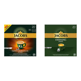 Jacobs Kaffeekapseln Guten Morgen XL Intense - 10er Pack (10 x 20 Getränke) & Kaffeekapseln Krönung Crema, 200 Nespresso-kompatibel Kapseln, 10er Pack, 10 x 20 Getränke, 1040 g