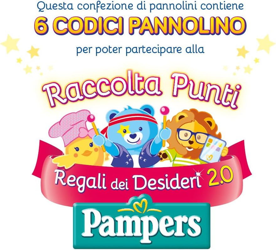 Pampers Sun and Moon Midi bleer, str. 3 (4-9 kg), 120 bleer