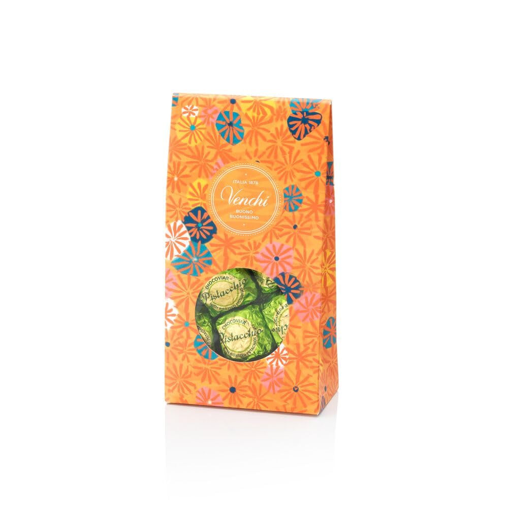 Venchi – Murrine Collection – diverse praliner med pistacie, chokobær, 310 gram Naty Shop