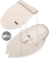 Multifunktionel ammepude, 4 i 1, Soft Nova, beige, enkelt pude: 202 cm, lænestol, 40 X 75 X 22 cm Tilbehør Mad og Amning Bebe Naty Shop
