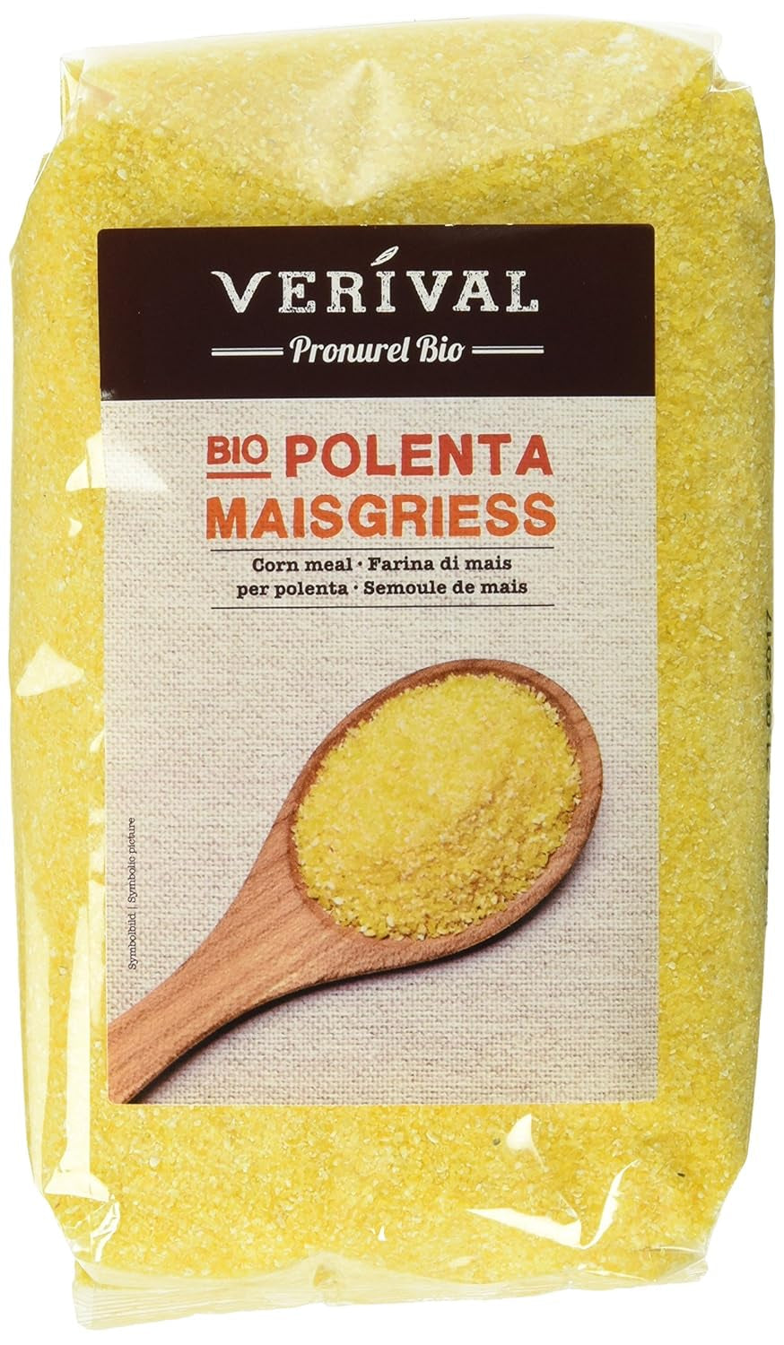 Verival Maisgrieß - Bio, 6Er Pack (6 X 500 G pose) - Bio Cereale Naty Shop Standardtitel