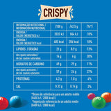 M&M'S sprøde, chokolade sprøde linser og sprøde center, chokolade, 1 pakke (1 x 340 g) (pakke med 2)
