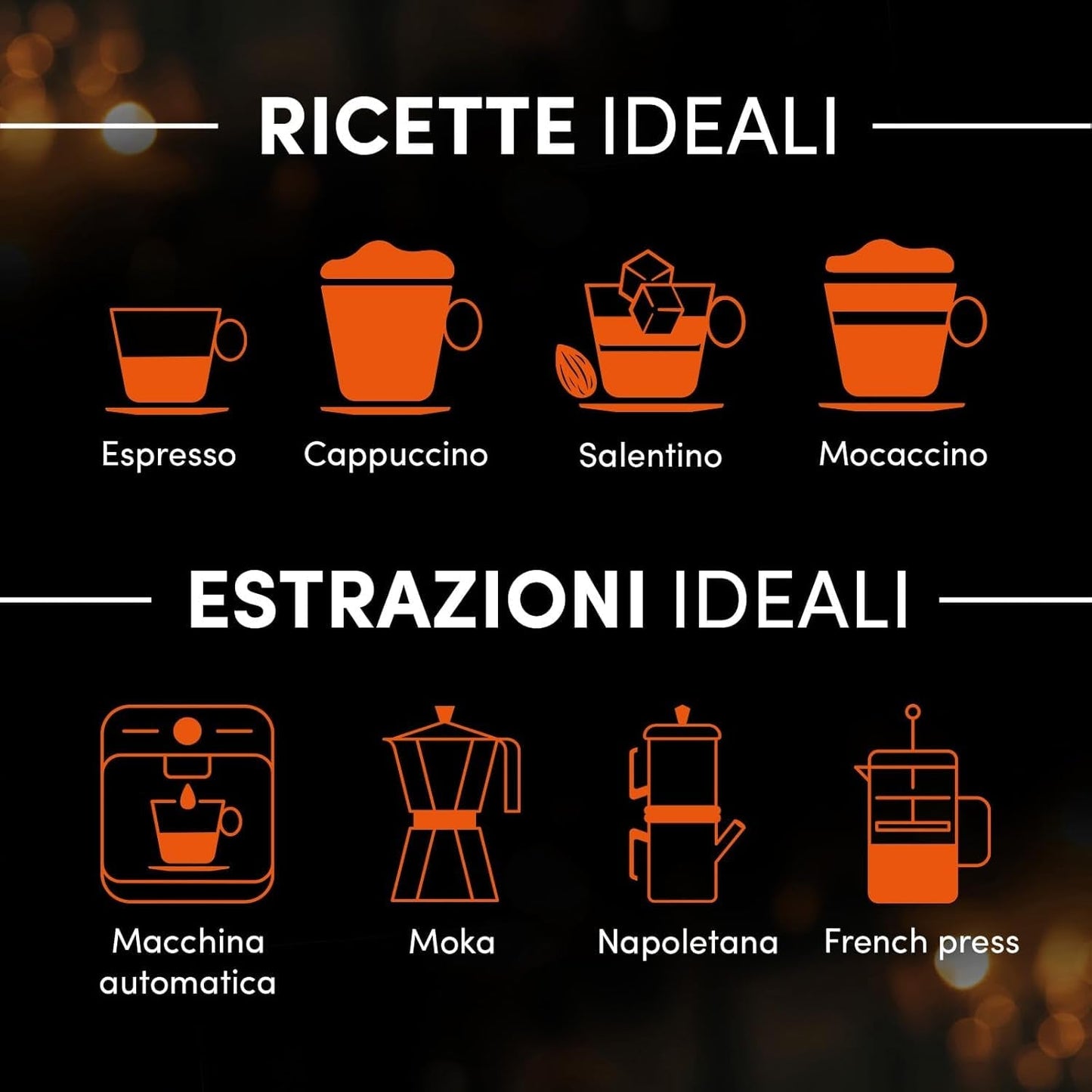 Pellini N.82 Vivace, Kaffeebohnen for Espresso 1 kg, Arabica- og Robusta-Mischung mit Kräftigem og Ausgefungem Gesmack, Mittlere Röstung