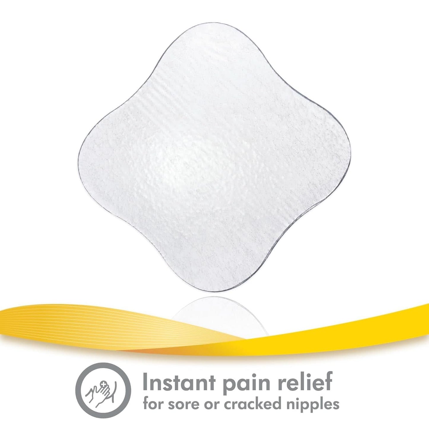Medela Hydrogel Pads - øjeblikkelig lindring og afkøling til ømme brystvorter - genanvendelig - pakke med 4 sterile puder, individuelt indpakket Tilbehør Mad og amning Bebe Naty Shop