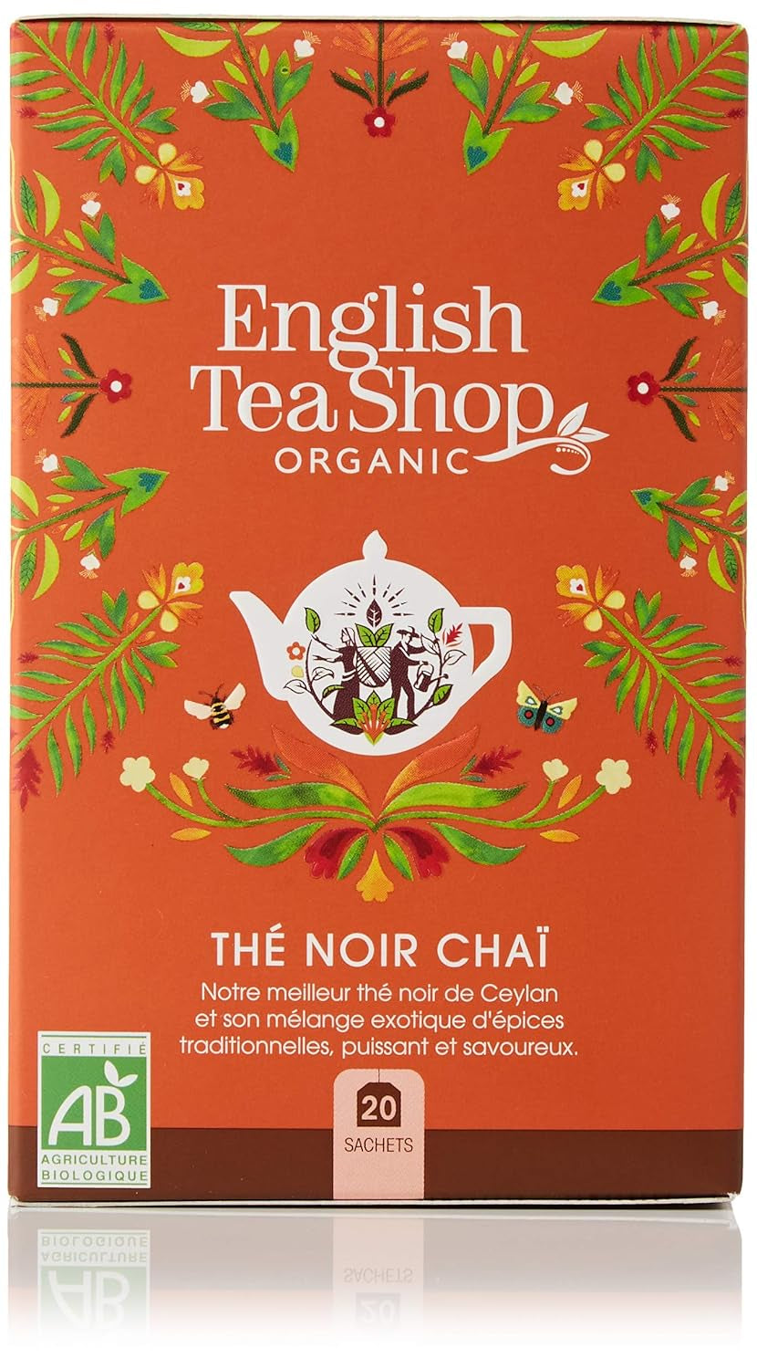 ETS - Chai Black Tea, Naturland BIO, 20 teposer (pakke med 2)