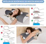 IDEA Pude Memory Foam Pude, Ergonomisk Pude Ortopædisk Pude Nakkesmerter, Sovepude til Side Ryg og Mavesmerter, Nakkepude Anti Snorke Pude til Voksne Cervikal Ortopædiske Puder Naty Shop