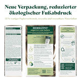 Permanent hårfarvegel 6N mørkeblond - 170 ml I Ammoniakfri, 100% dækning af gråt hår I Testet på følsom hud, med 8 planteekstrakter Hårfarve Naty Shop