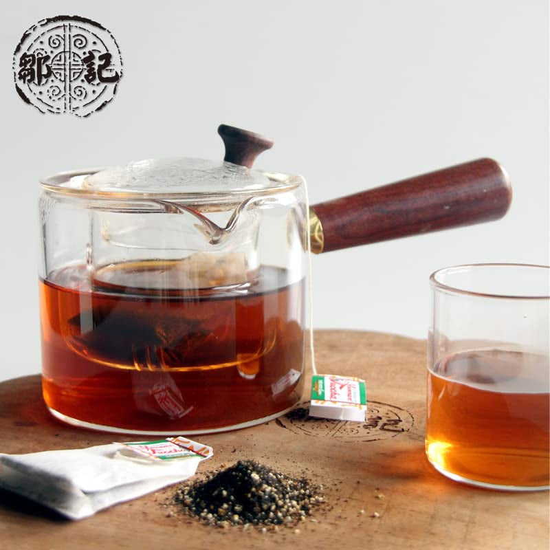 Yunnan Tuocha Zouji - Økologisk grøn te med kumquat - Vitamin C - 100 teposer - 200 g - Yunnan kvalitet garanteret