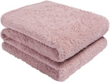 Brentford's Teddy Fleece Tæppe Stort Sengetæppe Plys Super Blød Varm Sovesofa Sengetæppe Sort - 150 X 200 Cm Senge og tæpper Besuche den Brentfords-Store Erythem Pink 200 X 240 Cm