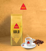 Parti Delta kaffebønner, Guldemballage, 500 g