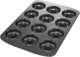 Birkmann, Easy Baking, Donutblech, Backform Für 6 Donuts, Mit Hochwertiger Antihaftbeschichtung, Ø 9 Cm, Mit Rezept, 881631 Forme og bakker til bagning Naty Shop 12Er Donut-Blech
