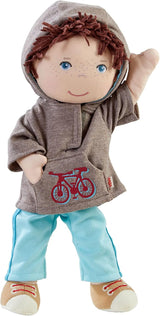 HABA 306528 - Lian Doll - Plys dukke til børn fra 18 måneder til leg og kram lavet af bløde materialer - Størrelse: 30 cm Naty Shop Dolls