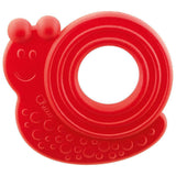 Chicco ECO+ Teething Ring Frog, Bidring til nyfødte med pigge, Fremstillet af blød bioplastik, Børnelegetøj til nyfødte og børn fra 3 til 18 måneder