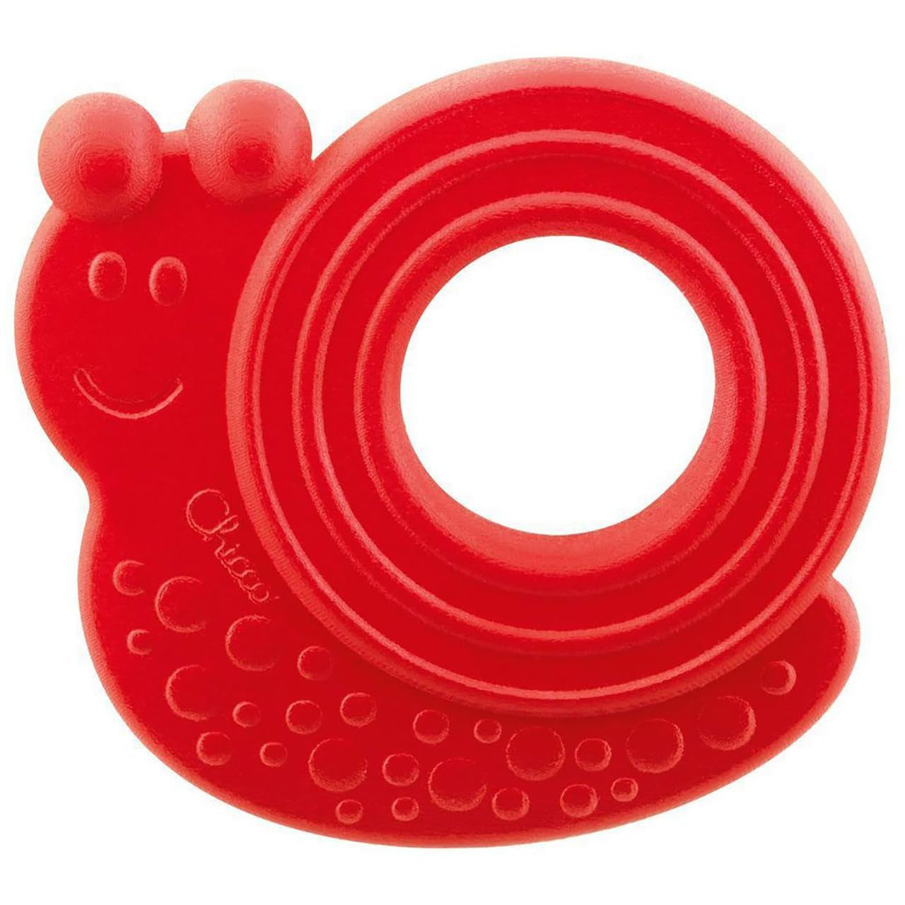 Chicco ECO+ Teething Ring Frog, Bidring til nyfødte med pigge, Fremstillet af blød bioplastik, Børnelegetøj til nyfødte og børn fra 3 til 18 måneder