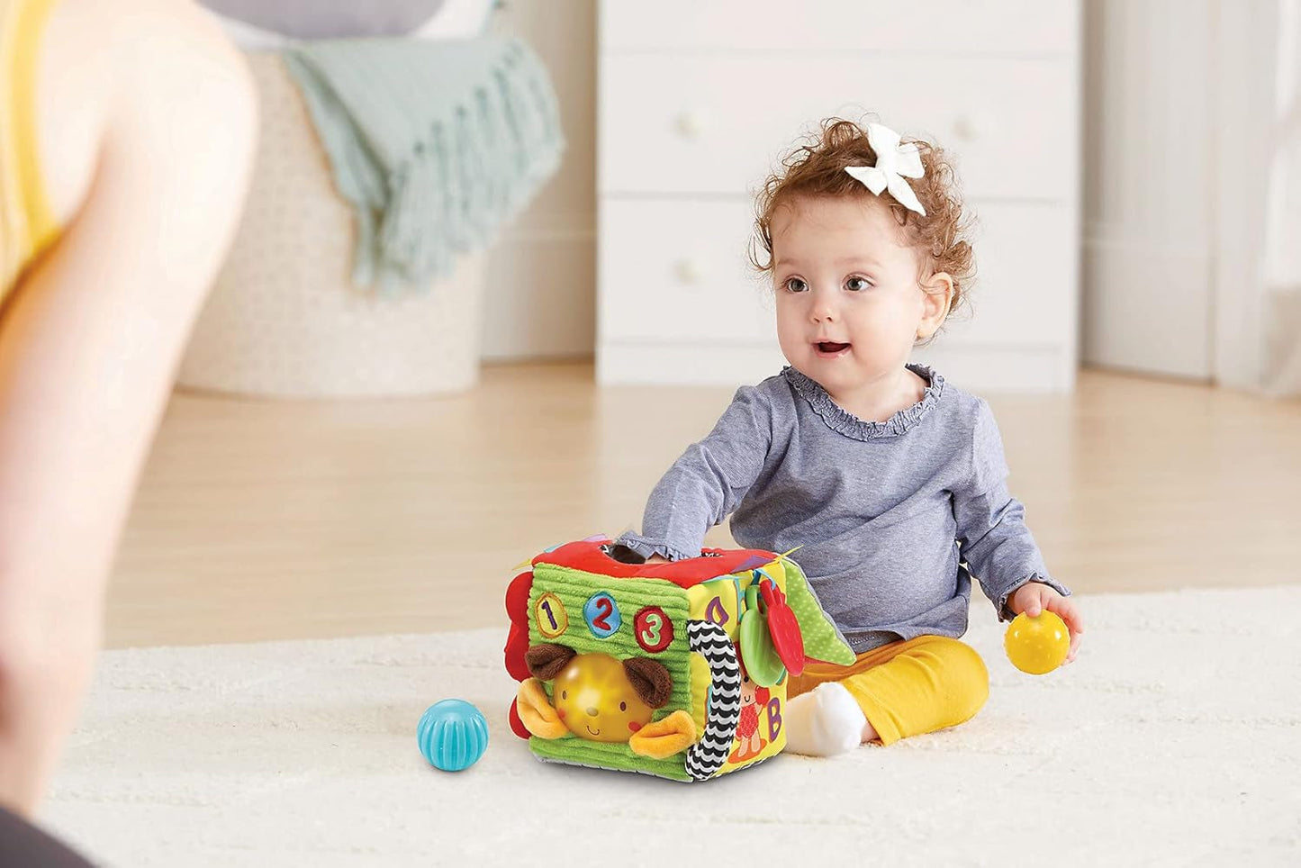 Vtech 80-528204 1-2-3 kube kæletøj til børn Jucarii Bebe Naty Shop