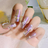 3D Flower Nail Charms, 12 Grids Akryl Resin Blomster og Guld Sølv Perler Neglesten, Flower Gel negle, Flower Negle dekorationer til kvinder og piger, DIY manicure tilbehør