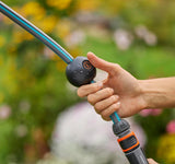 Gardena PowerRoll XXL Solo ledningsfri vægslangeboks: Automatisk slangetromle med 40 m haveslange, slangeføring og rullekontrol, batteridrevet, UV- og frostbestandig (18647-55)