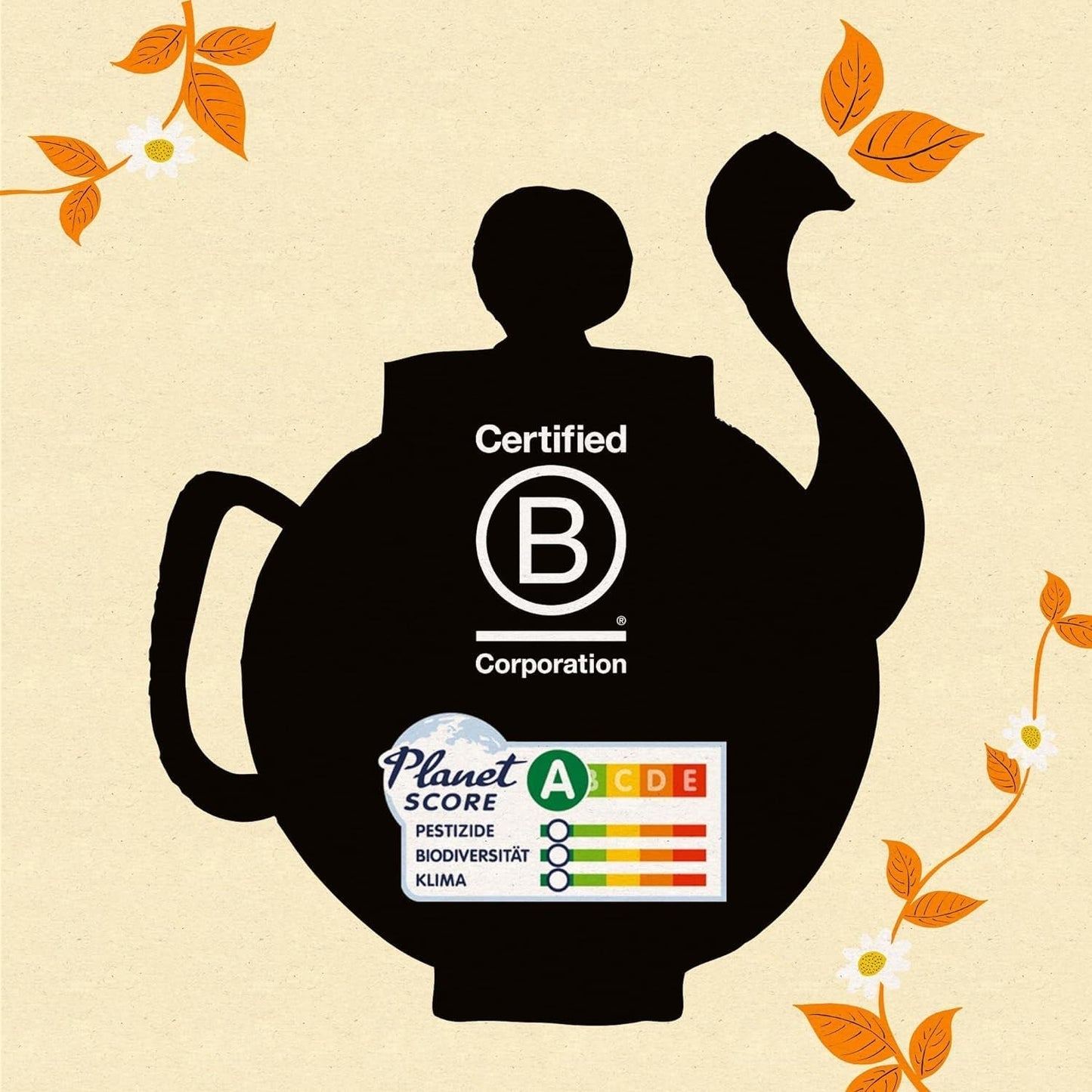 CUPPER Økologisk frugtte "Orange & Lemon Infusion", 20 ublegede teposer, økologisk, fairtrade