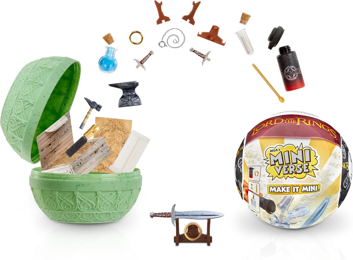Mga'S Miniverse Make It Mini - Ringenes Herre Mini Samlerobjekter Blind Pack Resin Craft Kit Replikaer Egnet til samlere og 8 år Ikke ESSBAR Action Figurer Naty Shop Standardtitel