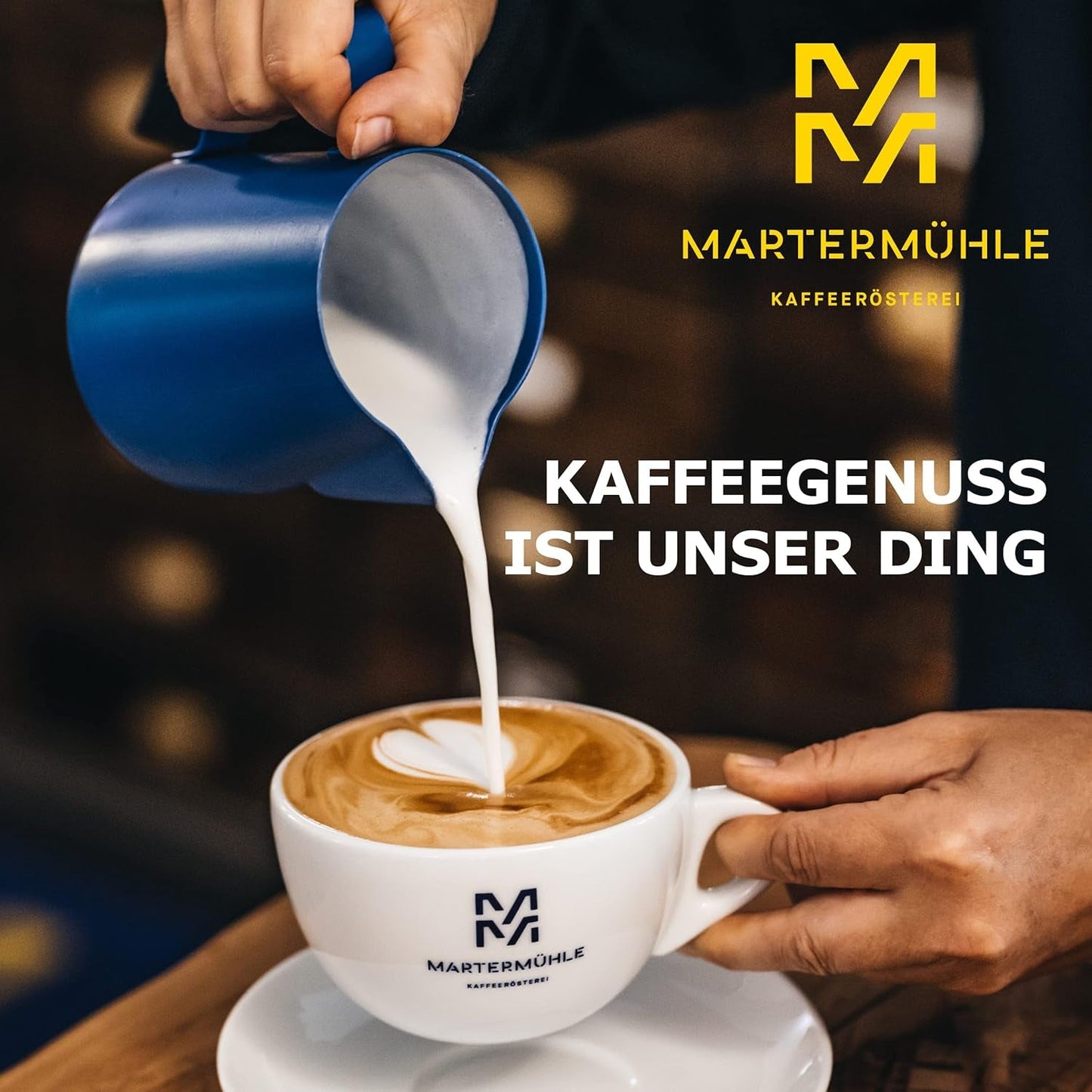 Kaffebønner Martermühle Guatemala 1 kg stærke | arabisk | Smag: Hasselnødder, Lette krydderier, Chokolade med druer | Let ristede hele kaffebønner, Lav surhedsgrad