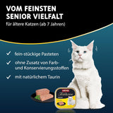 animonda vom Feinsten Senior, vådfoder til ældre katte fra 7 år, sort til ældre katte, 32 x 100 g