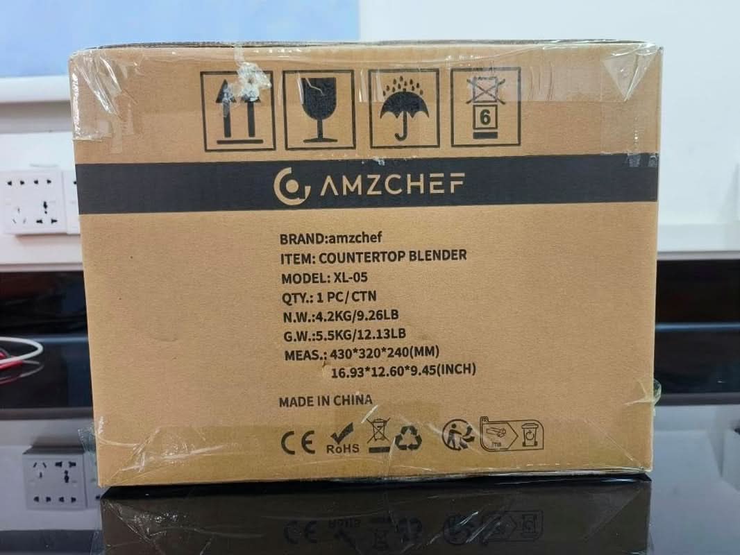 Blender AMZCHEF, 8 smarte menuer og 10 hastigheder, LCD touchskærm Køkken Naty Shop