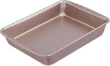 Relaxdays bradepande, non-stick, 4 liter, kulstål, brune Forme og bageplader Naty Shop