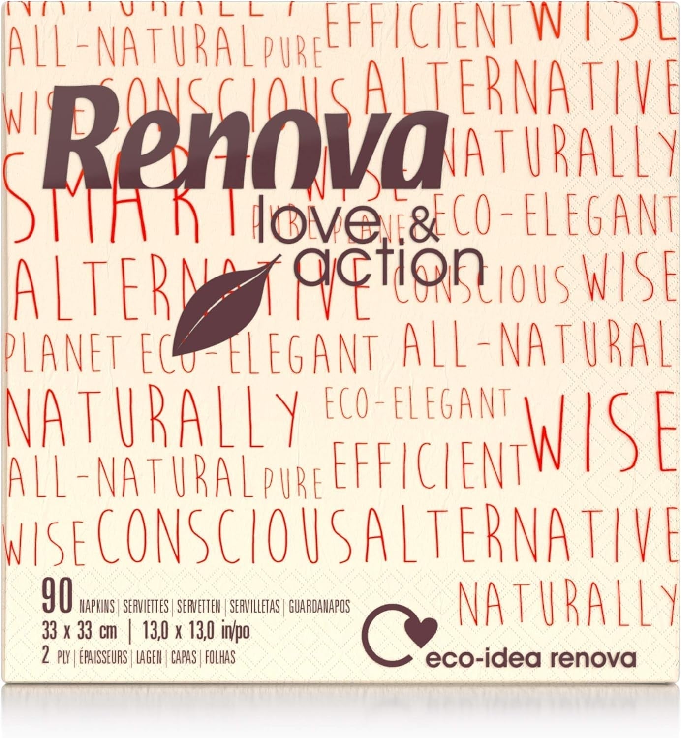 Renova papirservietter, 1 stk