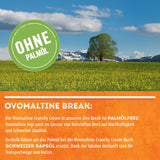 Ovomaltine OVO BREAK Wafer and Chocolate Bar - en sprød snack med den umiskendelige smag af vores populære Creme Crocante, naturligt uden palmeolie (4 x 39 g)