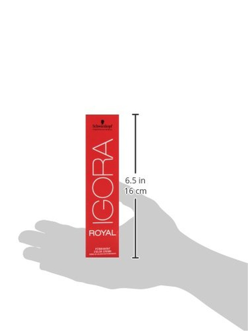 Schwarzkopf IGORA Royal Premium Hårfarve 4-0 mellembrun, 1 pakke (1 x 60 g) Hårfarve Naty Shop