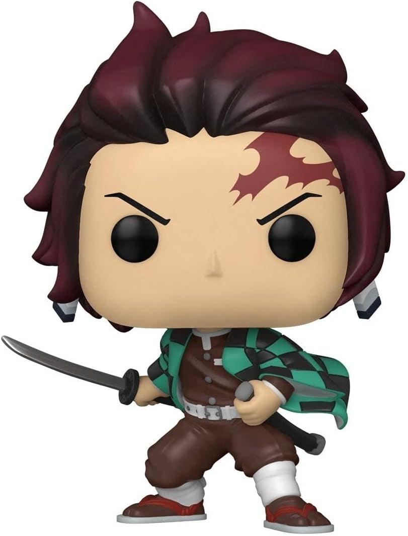 Funko pop! Animation: Demon Slayer - Tanjiro Kamado - Vinyl samlerfigur - Gaveidé - Officiel merchandise - Legetøj til børn og voksne - Anime-fans - Actionfigurer Samlere Modelfigur Naty Shop